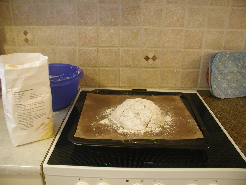 Dej til snydebrød af 500g mel